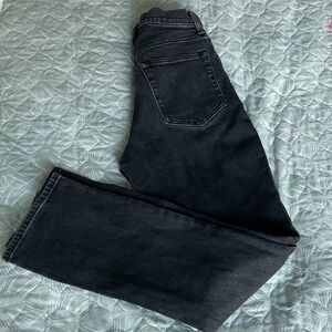 Abercrombie & Fitch Women’s Charcoal Straight Jeans, Size 2S